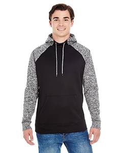 J America JA8612 Adult Colorblock Cosmic Pullover Hood