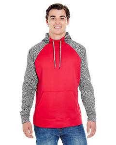 J America JA8612 Adult Colorblock Cosmic Pullover Hood