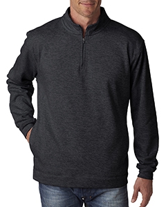 J America JA8614 Adult Cosmic Poly Fleece Quarter-Zip