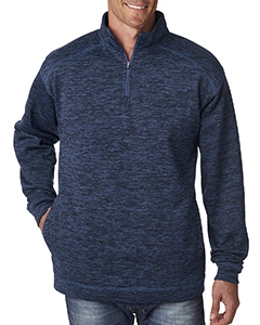 J America JA8614 Adult Cosmic Poly Fleece Quarter-Zip