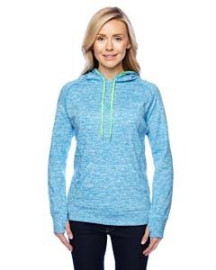 J America JA8616 Ladies&#39; Cosmic Contrast Pullover Hood