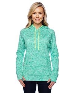 J America JA8616 Ladies&#39; Cosmic Contrast Pullover Hood