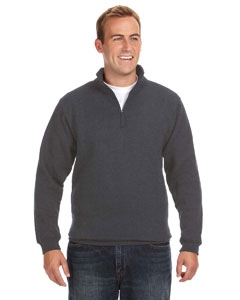 J America JA8634 Heavyweight Fleece Quarter-Zip