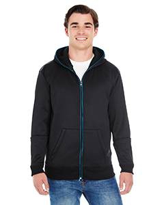 J America JA8668 Adult Glow Full-Zip Hood