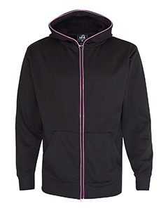 J America JA8668 Adult Glow Full-Zip Hood