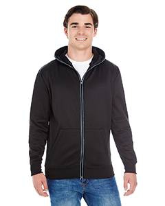 J America JA8668 Adult Glow Full-Zip Hood