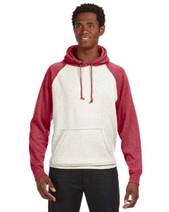 J America JA8885 Vintage Heather Pullover Hood