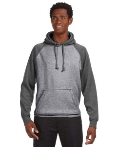 J America JA8885 Vintage Heather Pullover Hood