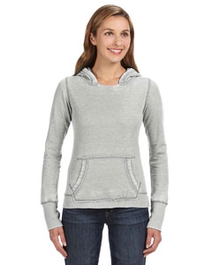 J America JA8912 Ladies&#39; Zen Pullover Fleece Hood