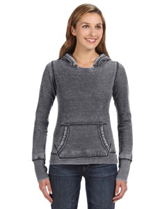 J America JA8912 Ladies&#39; Zen Pullover Fleece Hood