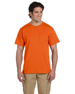 Jerzees 29P 5.6 oz., 50/50 Heavyweight Blend Pocket T-Shirt