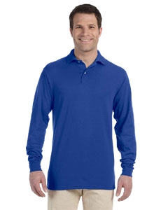 Jerzees 437ML 5.6 oz., 50/50 Long-Sleeve Jersey Polo with SpotShield
