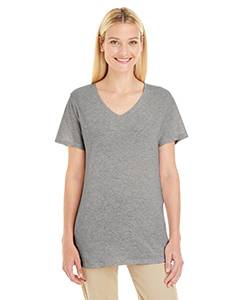 Jerzees 601WVR Ladies&#39; 4.5 oz. TRI-BLEND V-Neck T-Shirt