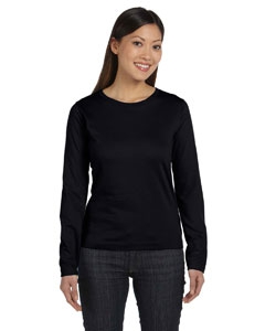 LAT 3588 Ladies&#39; Combed Ringspun Jersey Long-Sleeve T-Shirt