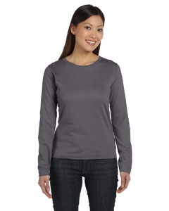 LAT 3588 Ladies&#39; Combed Ringspun Jersey Long-Sleeve T-Shirt