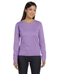 LAT 3588 Ladies&#39; Combed Ringspun Jersey Long-Sleeve T-Shirt