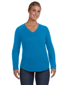 LAT 3761 Ladies&#39; V-Neck Pullover