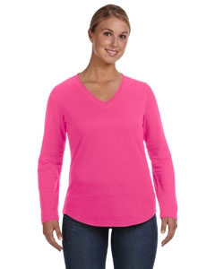 LAT 3761 Ladies&#39; V-Neck Pullover