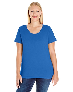 LAT 3804 Ladies&#39; Curvy Premium Jersey T-Shirt - ROYAL