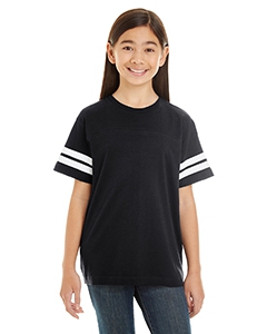 LAT 6137 Youth Football Fine Jersey T-Shirt