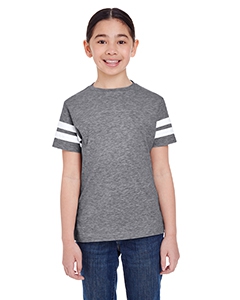 LAT 6137 Youth Football Fine Jersey T-Shirt