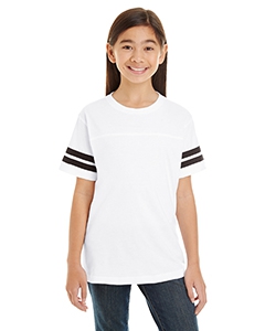 LAT 6137 Youth Football Fine Jersey T-Shirt