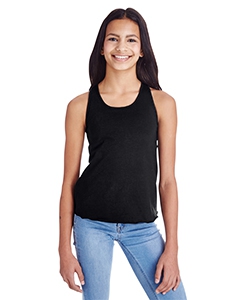 LAT LA2621 Girls&#39; Relaxed Racerback Premium Jersey Tank