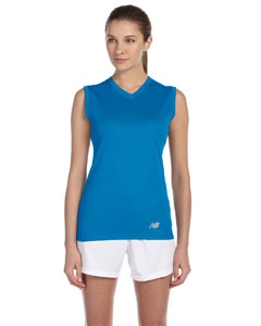 New Balance N7117L Ladies&#39; Ndurance&#174; Athletic V-Neck  Workout T-Shirt