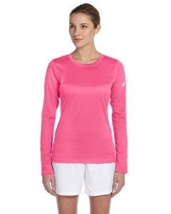 New Balance N9119L Ladies&#39; Tempo Long-Sleeve Performance T-Shirt