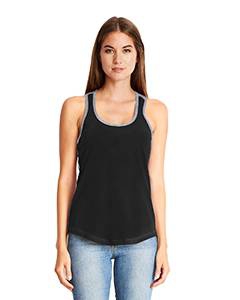 Next Level 1534 Ladies&#39; Ideal Colorblock Racerback Tank