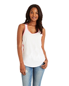 Next Level 1534 Ladies&#39; Ideal Colorblock Racerback Tank