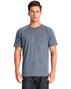 Next Level 2050 Men&#39;s Mock Twist Short-Sleeve Raglan T-Shirt