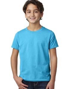 Next Level 3312 Boys&#39; CVC Crew Tee