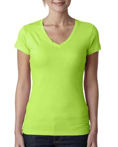 Next Level 3400L Ladies&#39; Sporty V-Neck Tee