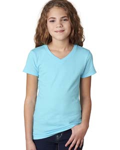 Next Level 3740 Girls&#39; Adorable V-Neck Tee