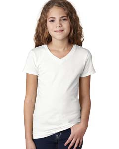 Next Level 3740 Girls&#39; Adorable V-Neck Tee