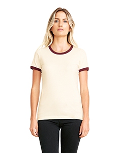 Next Level 3904 Ladies&#39; Ringer T-Shirt