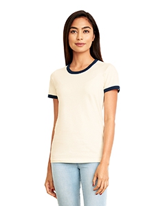 Next Level 3904 Ladies&#39; Ringer T-Shirt