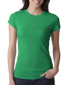 Next Level 6000L Ladies&#39; Poly/Cotton Short-Sleeve Tee