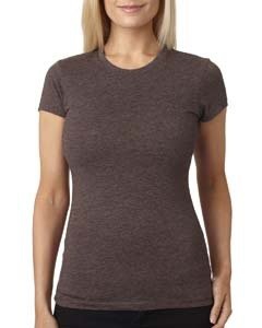 Next Level 6000L Ladies&#39; Poly/Cotton Short-Sleeve Tee