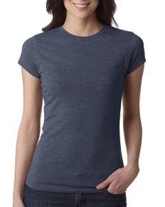 Next Level 6000L Ladies&#39; Poly/Cotton Short-Sleeve Tee