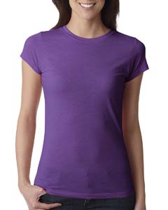 Next Level 6000L Ladies&#39; Poly/Cotton Short-Sleeve Tee