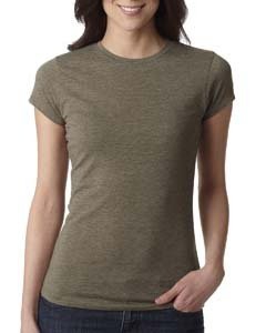 Next Level 6000L Ladies&#39; Poly/Cotton Short-Sleeve Tee