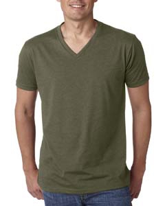 Next Level 6240 Men&#39;s Premium CVC V-Neck Tee