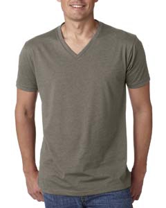 Next Level 6240 Men&#39;s Premium CVC V-Neck Tee