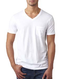 Next Level 6245 Men&#39;s CVC Tee with Pocket