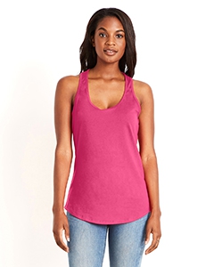 Next Level 6338 Ladies&#39; Gathered Racerback Tank