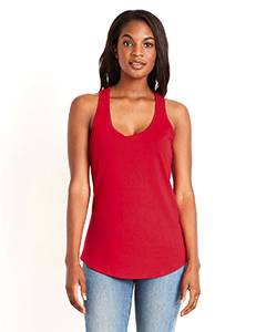 Next Level 6338 Ladies&#39; Gathered Racerback Tank