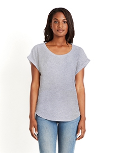 Next Level 6360 Ladies&#39; Dolman with RolledSleeves