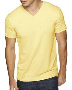 Next Level 6440 Men&#39;s Premium Fitted Sueded V-Neck Tee